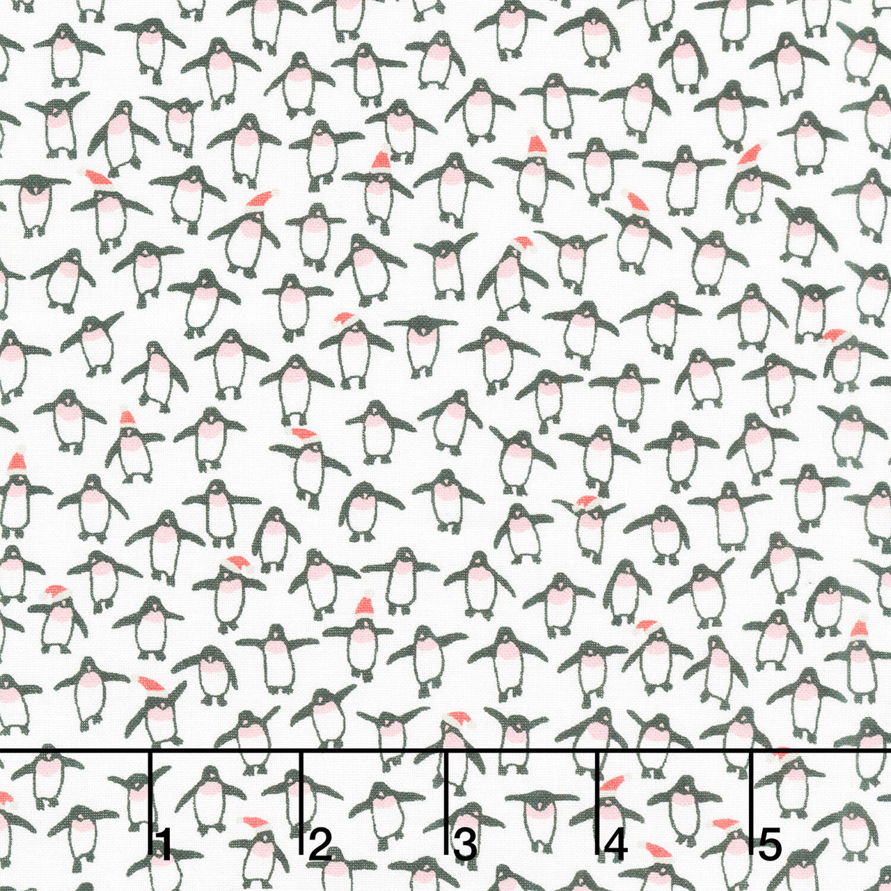 Sleigh It Ain't Snow - Waddle I Do With You White Yardage