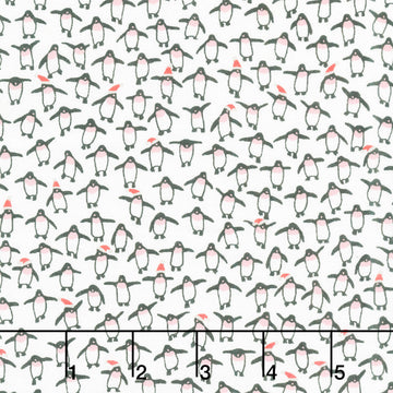 Sleigh It Ain't Snow - Waddle I Do With You White Yardage