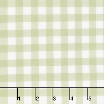 Secret Garden - Olive Grove Gingham Olive Yardage