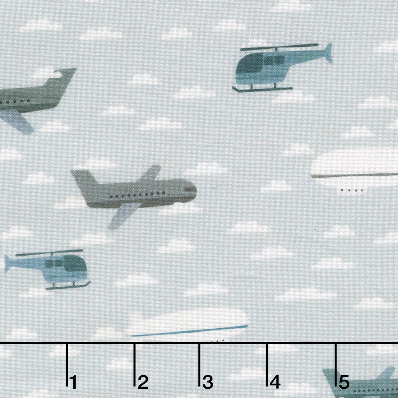 Are We There Yet? - Plane Awesome Fog Yardage