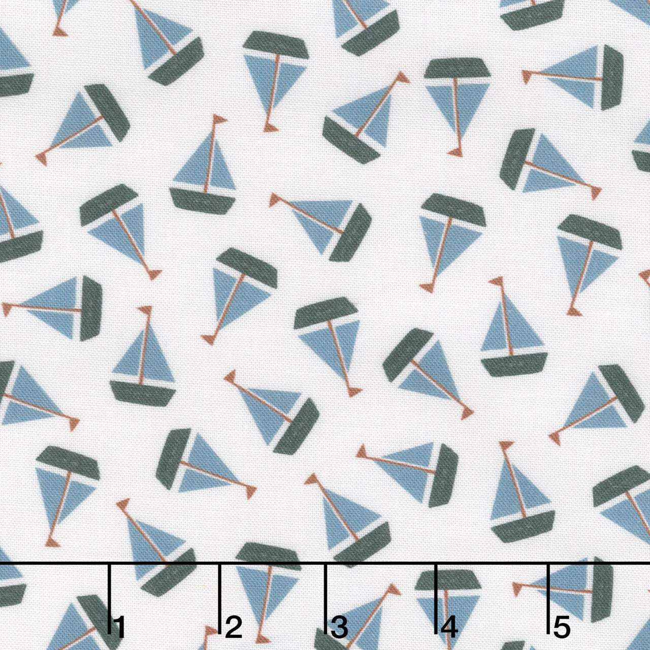 Are We There Yet? - Sail Away White Yardage