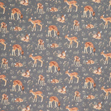 Count On Me - Oh Deer Pewter Yardage