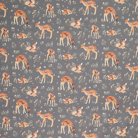 Count On Me - Oh Deer Pewter Yardage