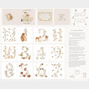 Count On Me - Count On Me Animals Book White Panel