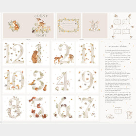 Count On Me - Count On Me Animals Book White Panel