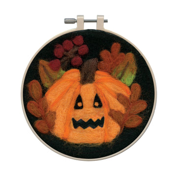 Pumpkin Needle Felting Kit