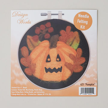 Pumpkin Needle Felting Kit