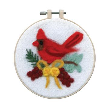 Cardinal Needle Felting Kit
