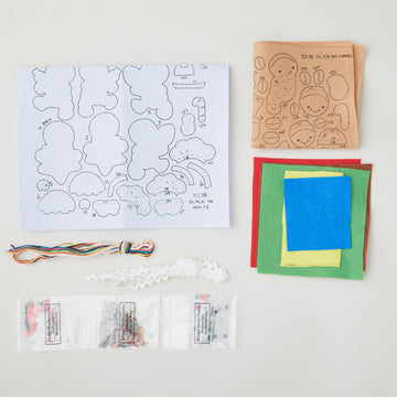 Gingerbread Chefs Felt Ornaments Kit