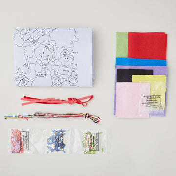 So Many Snowmen Felt Ornaments Kit