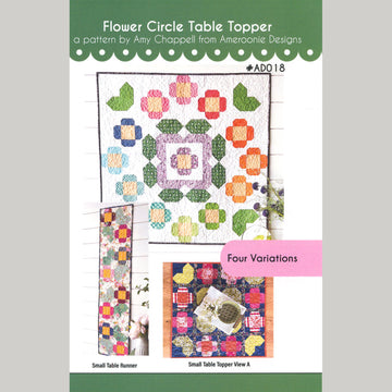 Flower Circle Table Topper Pattern