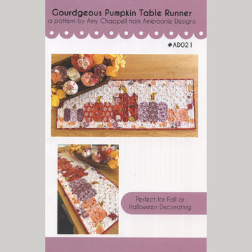 Gourdgeous Pumpkin Table Runner Pattern