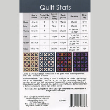 Jacks Quilt Pattern