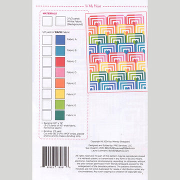 In My Heart Quilt Pattern