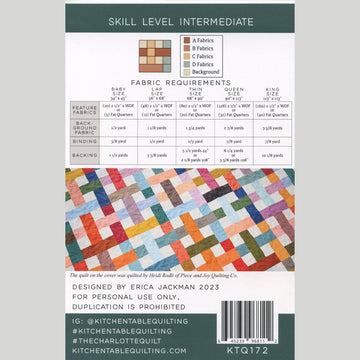 The Charlotte Quilt Pattern