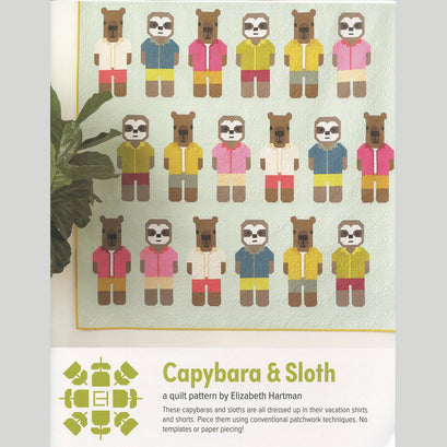 Capybara & Sloth Quilt Pattern