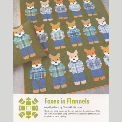 Foxes in Flannels Quilt Pattern