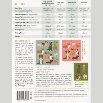 Dog Park Quilt Pattern