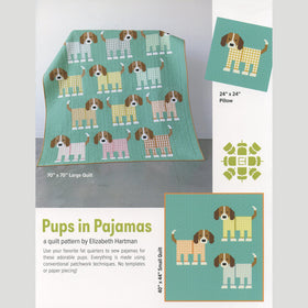 Pups in Pajamas Quilt Pattern