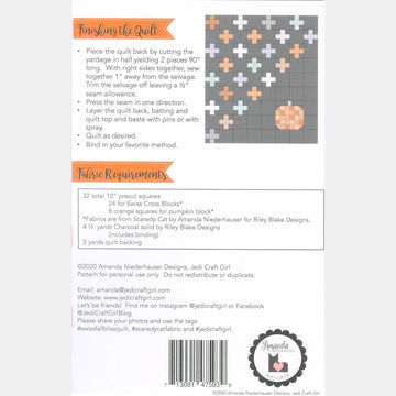 Swiss Fall Bliss Quilt Pattern