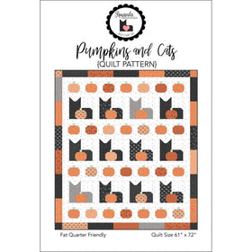Pumpkins and Cats Quilt Pattern