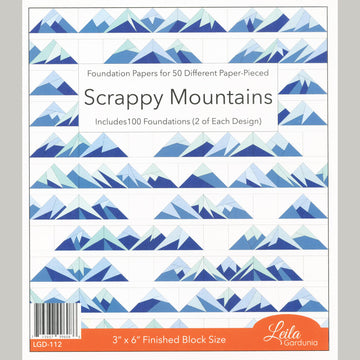 Scrappy Mountains Foundation Paper-Piecing Pad