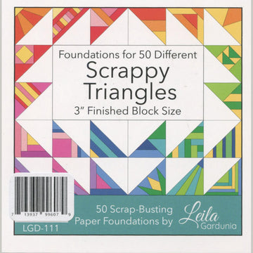 3" Scrappy Triangles Foundation Paper-Piecing Pad