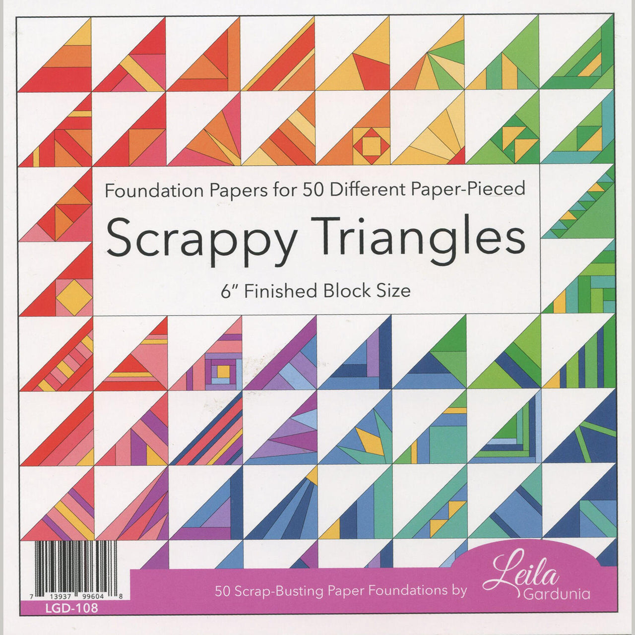 Scrappy Triangle Foundation Paper-Piecing Pad