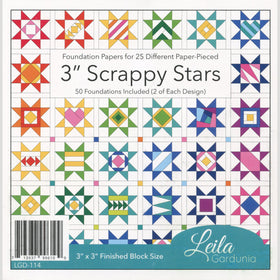 3" Scrappy Star Foundation Paper-Piecing Pad