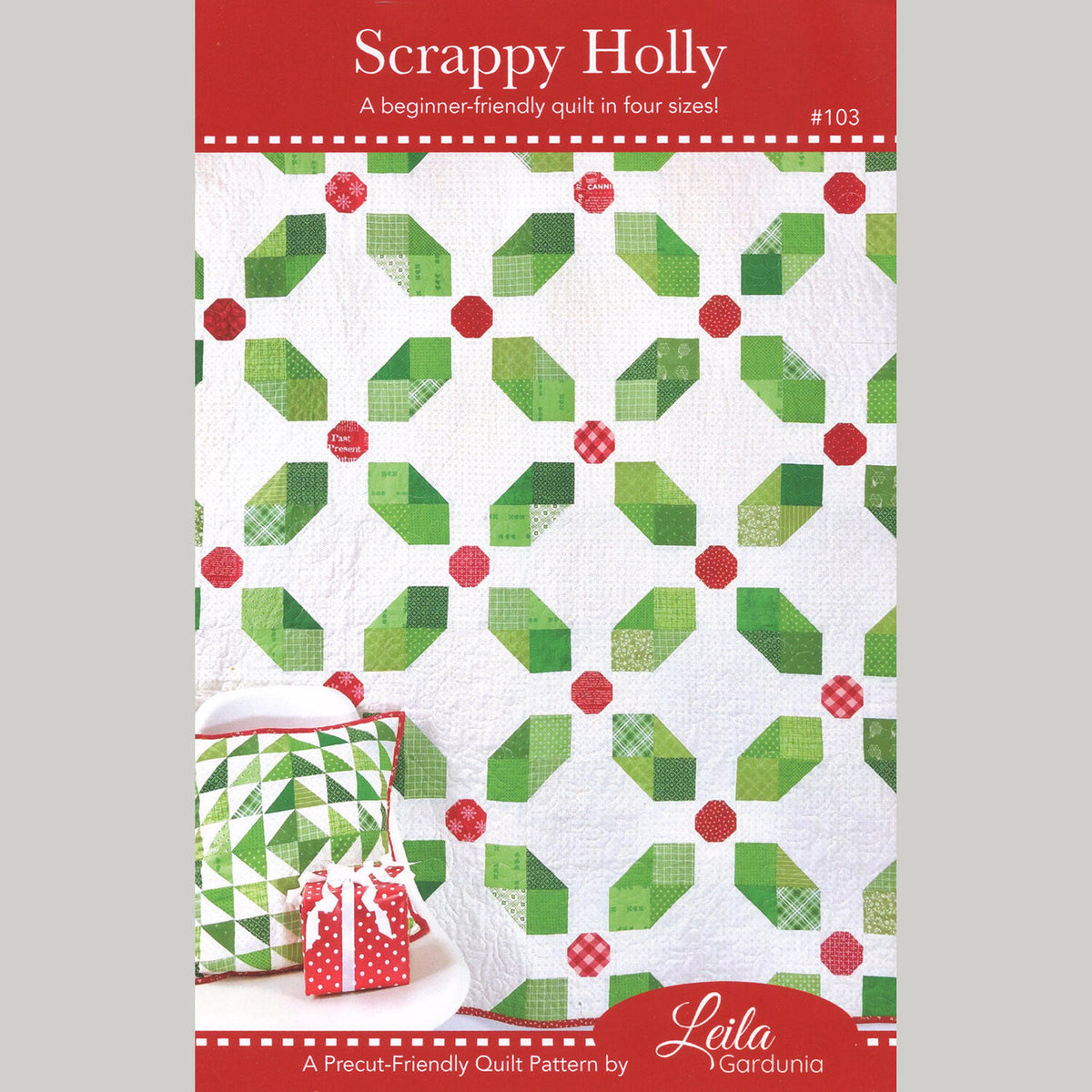 Scrappy Holly Quiilt Pattern