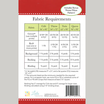 Scrappy Holly Quiilt Pattern