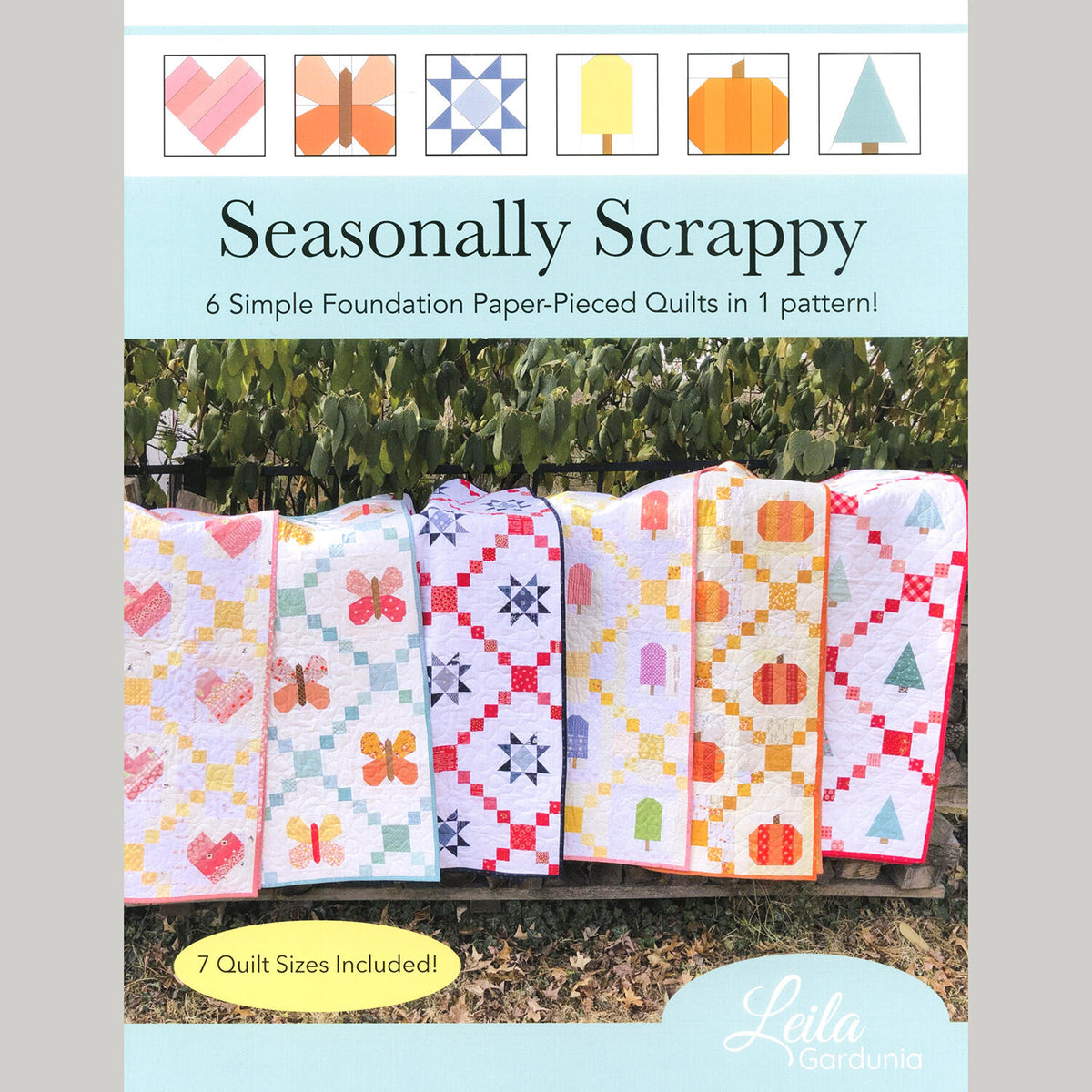 Seasonally Scrappy Quilt Pattern