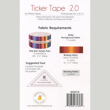 Ticker Tape 2.0 Quilt Pattern