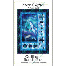 Star Lights Panel Quilt Pattern