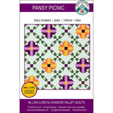 Pansy Picnic Quilt Pattern
