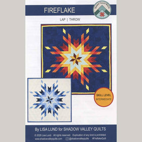 Fireflake Quilt Pattern