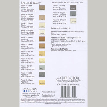 Up and Away Quilt Pattern