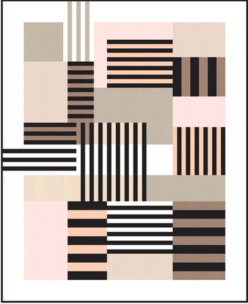Elements Free Quilt Pattern by Ariga Mahmoudlou