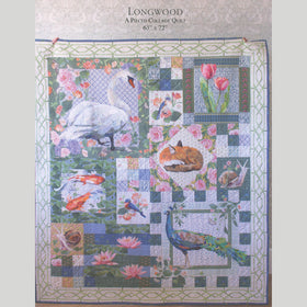 Longwood Parchment Pressing Collage Pattern