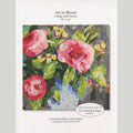 Art in Bloom Collage Quilt Foundation Panel Pattern