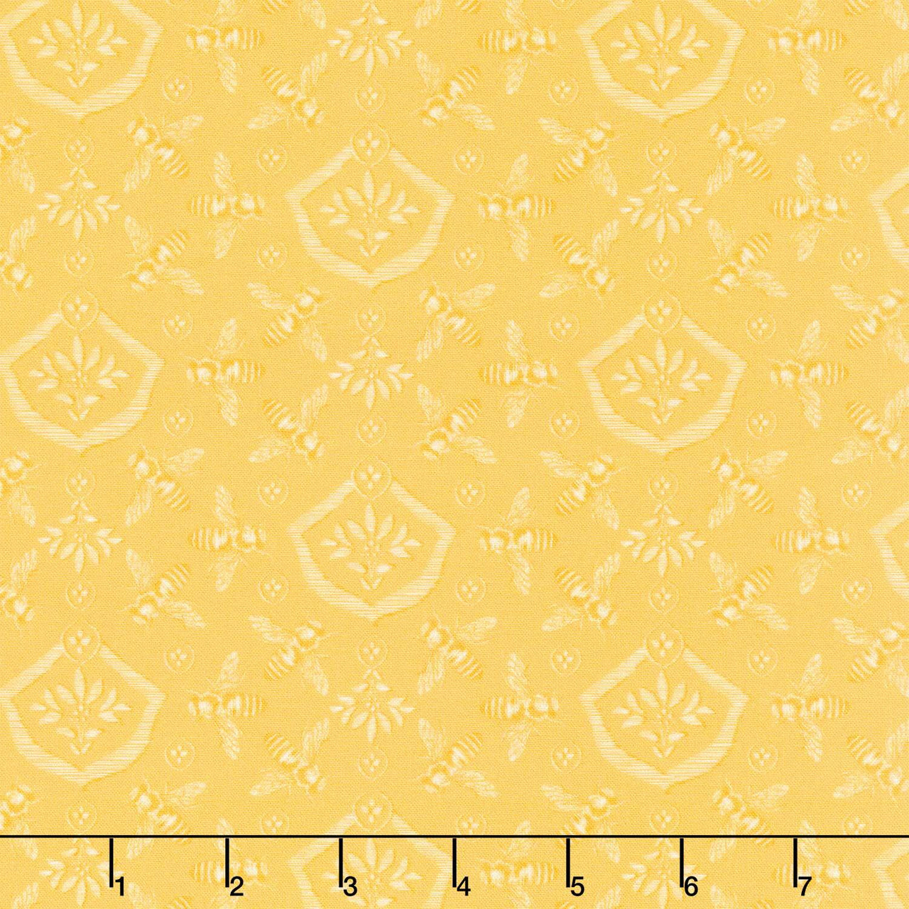 Garden Party - Bee Relief Yellow Yardage