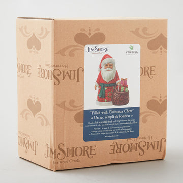 Jim Shore Heartwood Creek Santa with Toy Bag Figurine