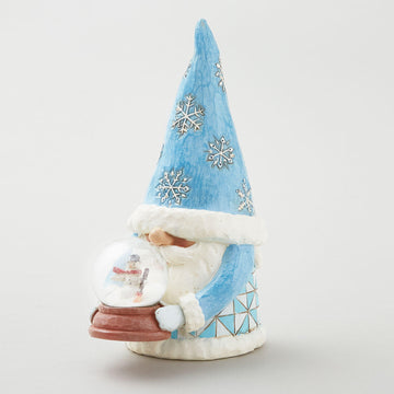 Jim Shore Heartwood Creek Gnome with Mini Globe Figurine