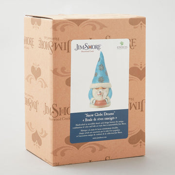 Jim Shore Heartwood Creek Gnome with Mini Globe Figurine