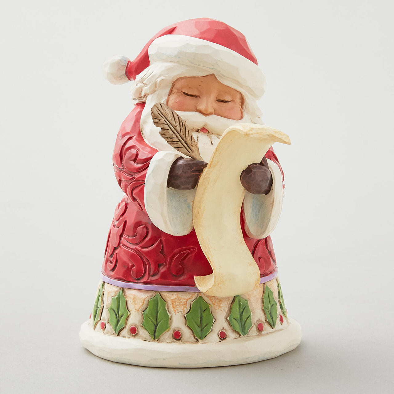 Jim Shore Heartwood Creek Santa Wish List Figurine