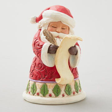 Jim Shore Heartwood Creek Santa Wish List Figurine