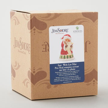 Jim Shore Heartwood Creek Santa Wish List Figurine