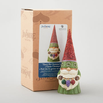 Jim Shore Heartwood Creek Christmas Gnome with Ornaments Figurine