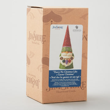 Jim Shore Heartwood Creek Christmas Gnome with Ornaments Figurine