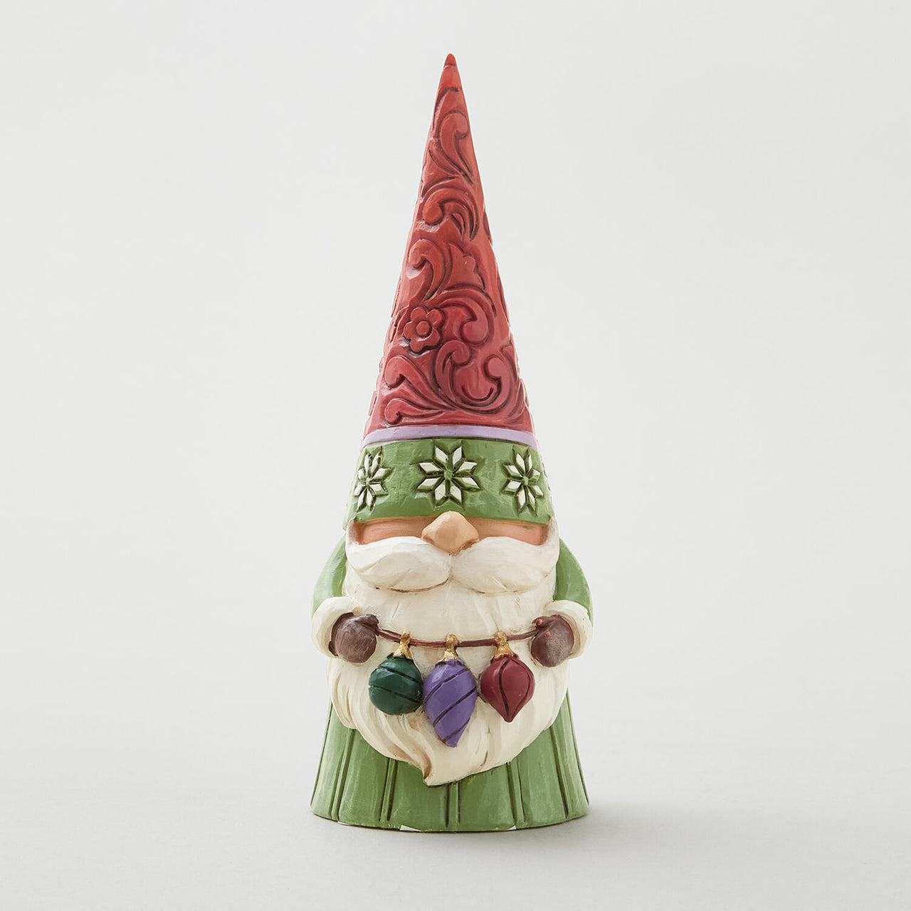 Jim Shore Heartwood Creek Christmas Gnome with Ornaments Figurine